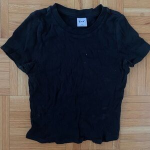 TNA Classic Black Short Sleeve Tee